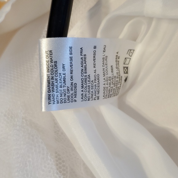 12mo Fluffy Gold Polka Dot Dress with Removable Furry Shawl - Picture 13 of 13